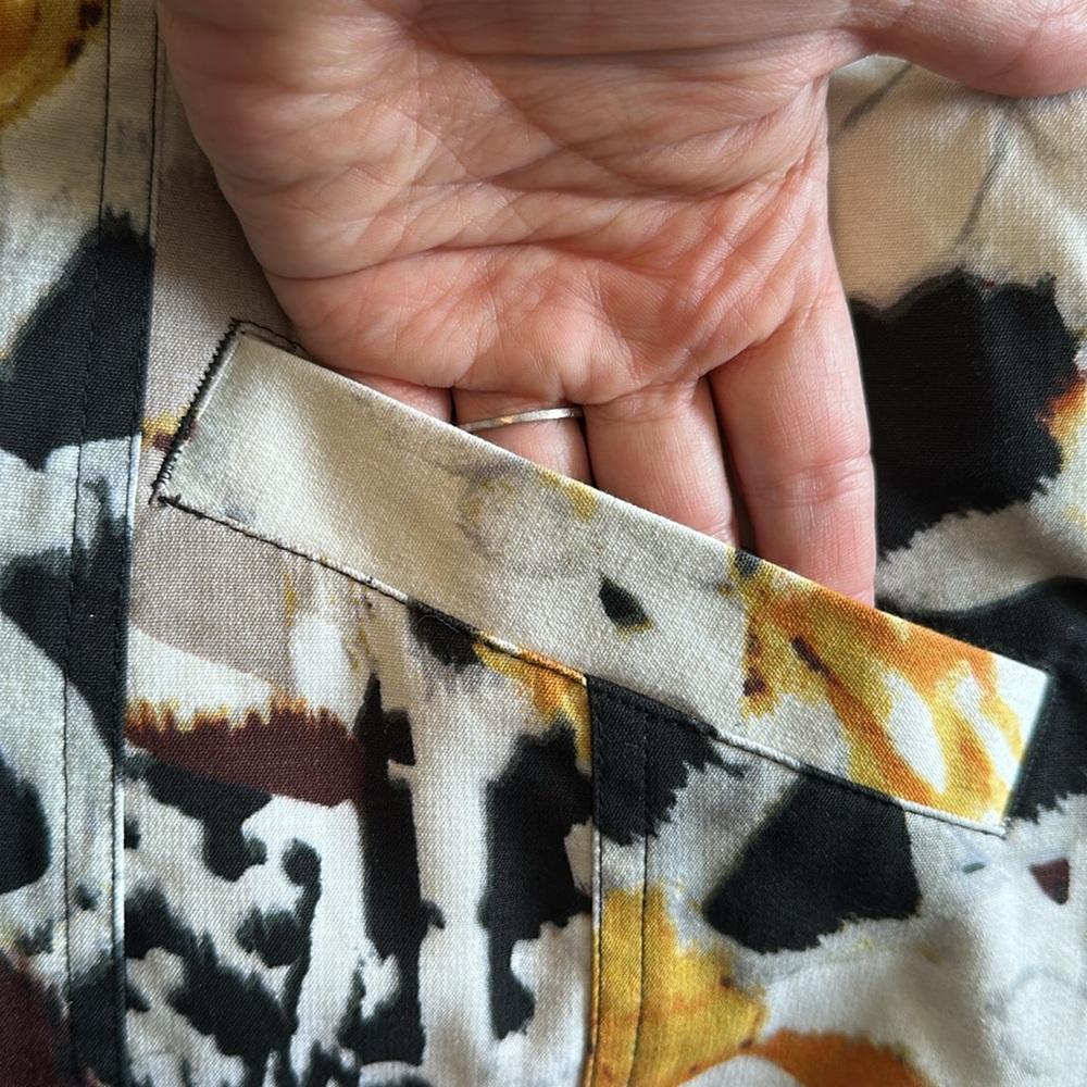 Chico's Multicolor Floral Patterned Jacket - image 5